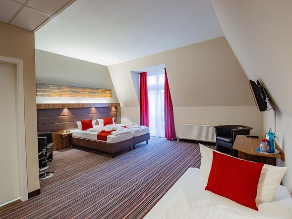 Dreibettzimmer