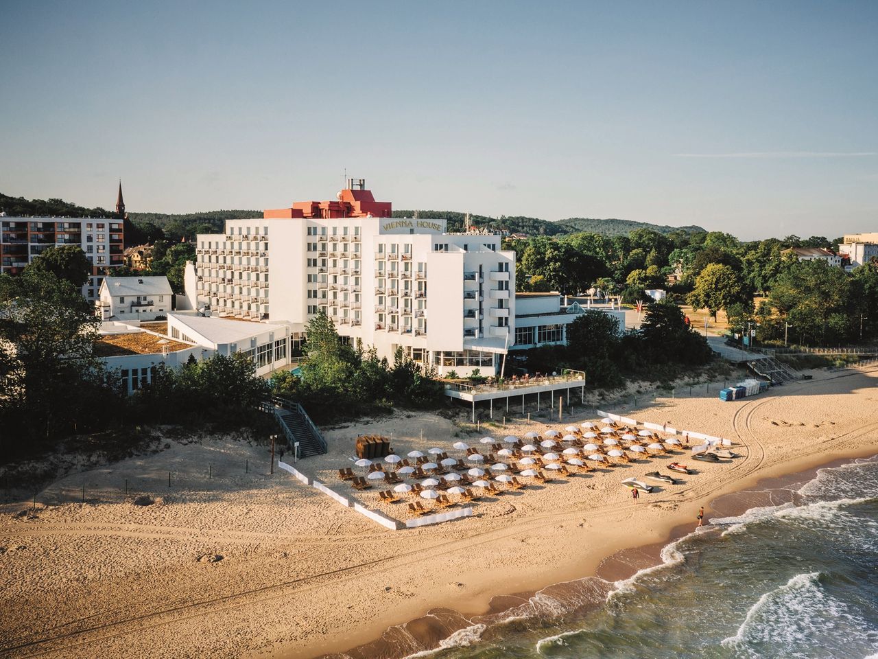 Kleine Wellnessauszeit am polnischen Strand