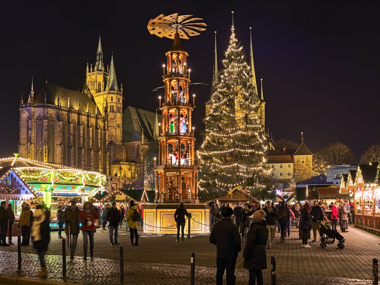 Erfurt - Weihnachtsmarkt rund um den Dom | 2 Tage