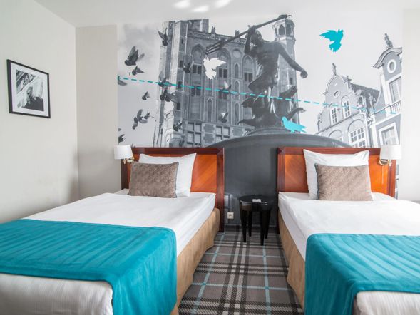 Doppelzimmer STANDARD mit zwei Einzelbetten