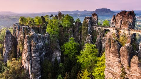 Basteibrücke in der Sächsischen Schweiz