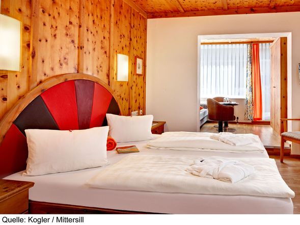 Doppelzimmer mit Balkon
