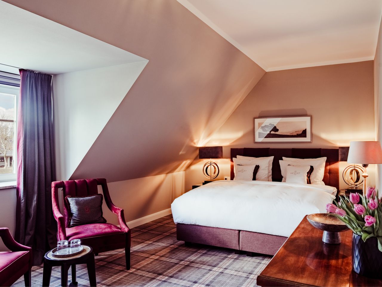 Doppelzimmer zum Hof oder Park