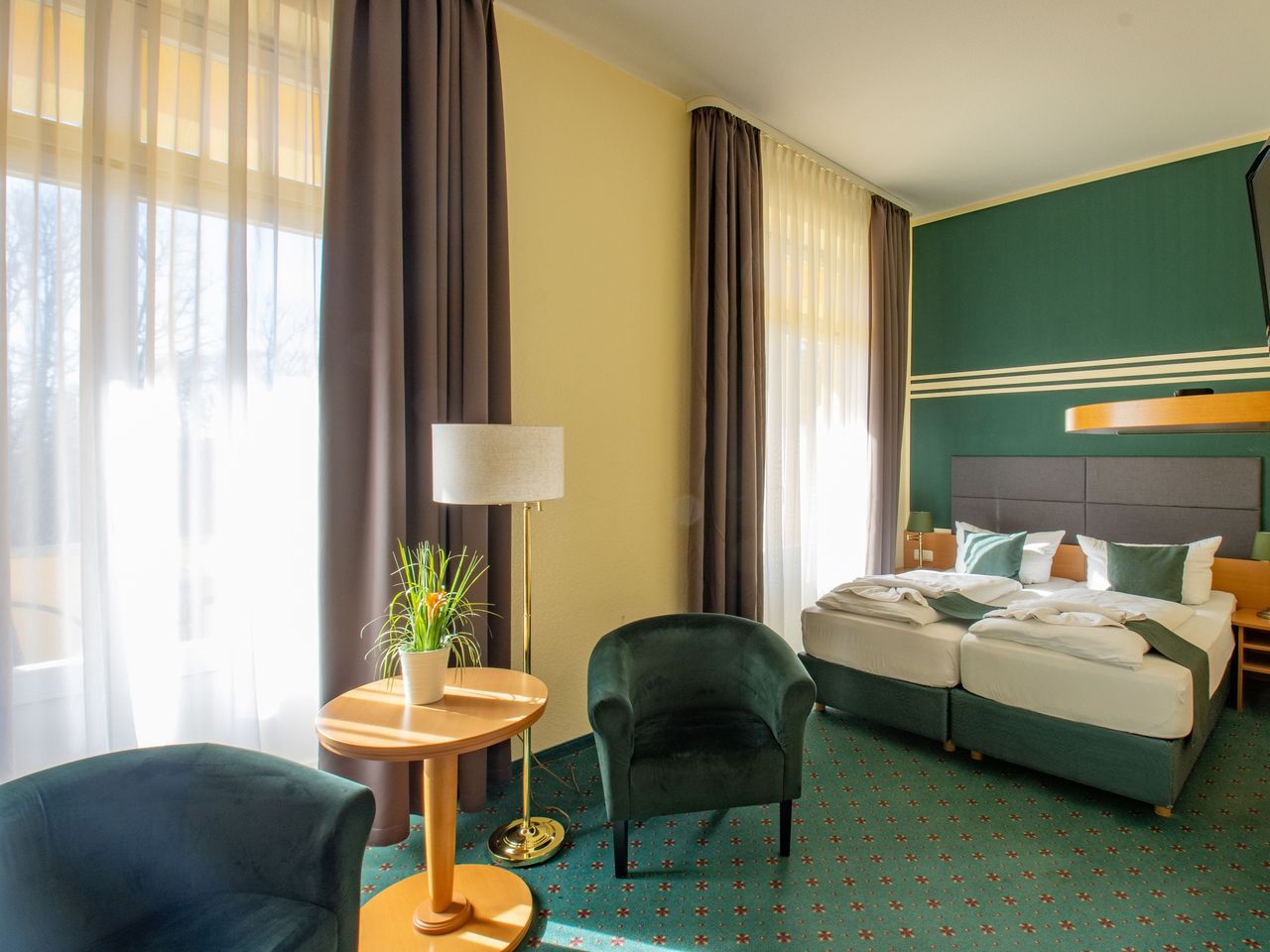 Doppelzimmer mit Balkon