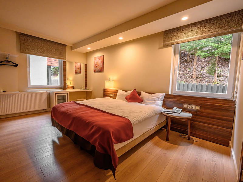 Doppelzimmer mit Waldblick ohne Balkon