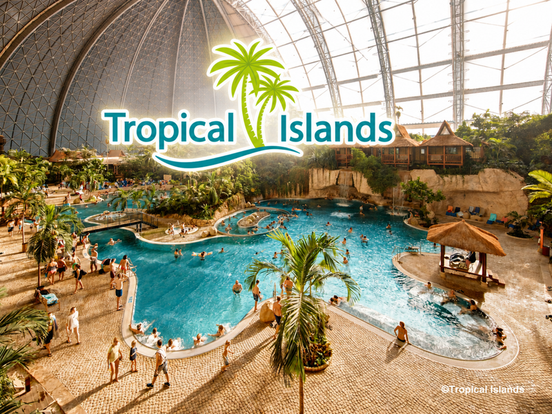 Tropical Islands mit Ticket und Hotel