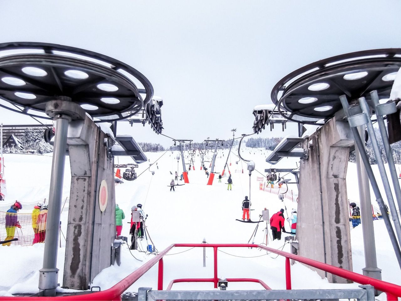 Jahreswechsel in Oberwiesenthal im Erzgebirge