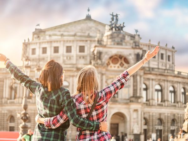 6 Tage in Dresden am Ufer der Elbe, Sachsen