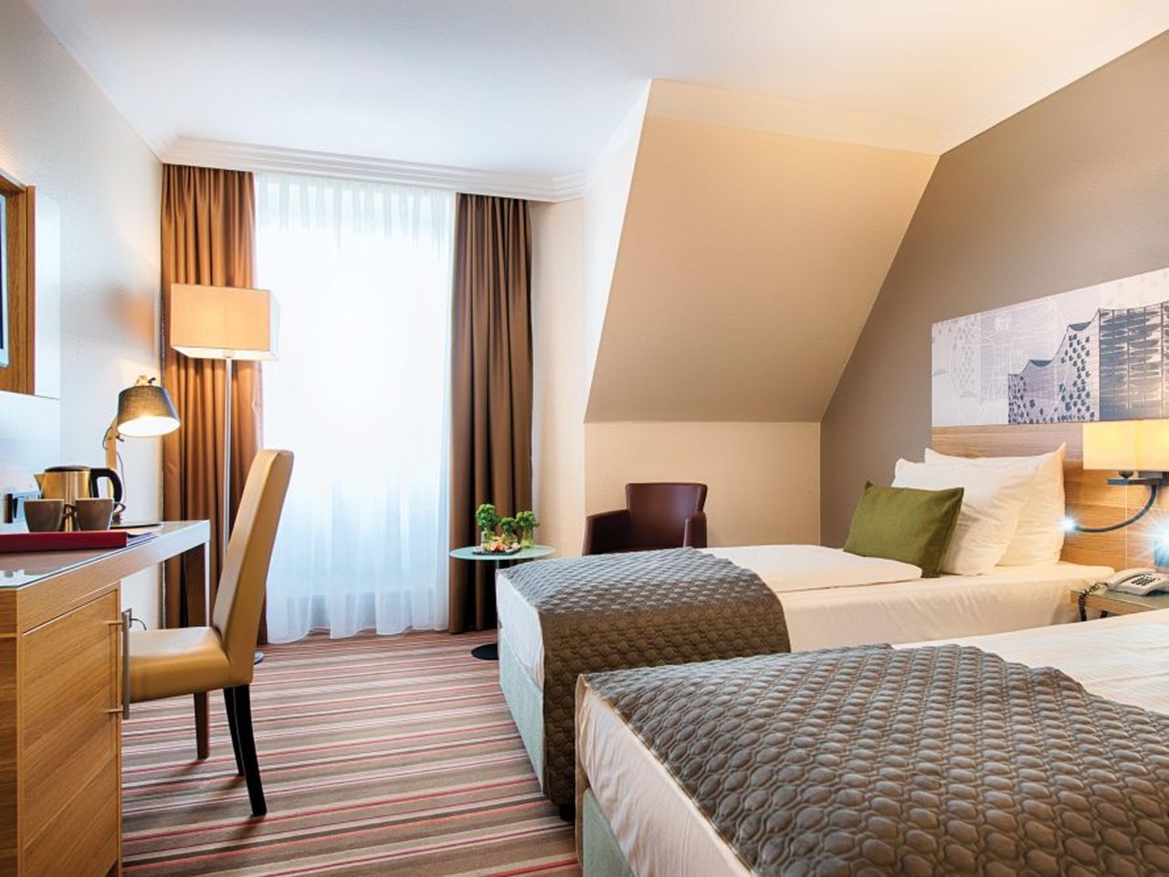Doppelzimmer STANDARD mit zwei Einzelbetten