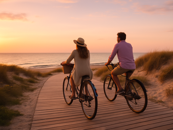 Aktivurlaub auf Fehmarn + Leihfarräder und Badewelt
