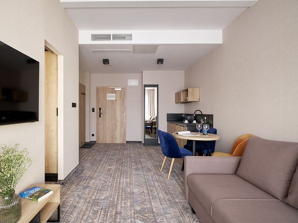 Lux-Apartment | im Hauptgebäude des Resorts