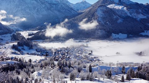 Bad Hindelang im Winter