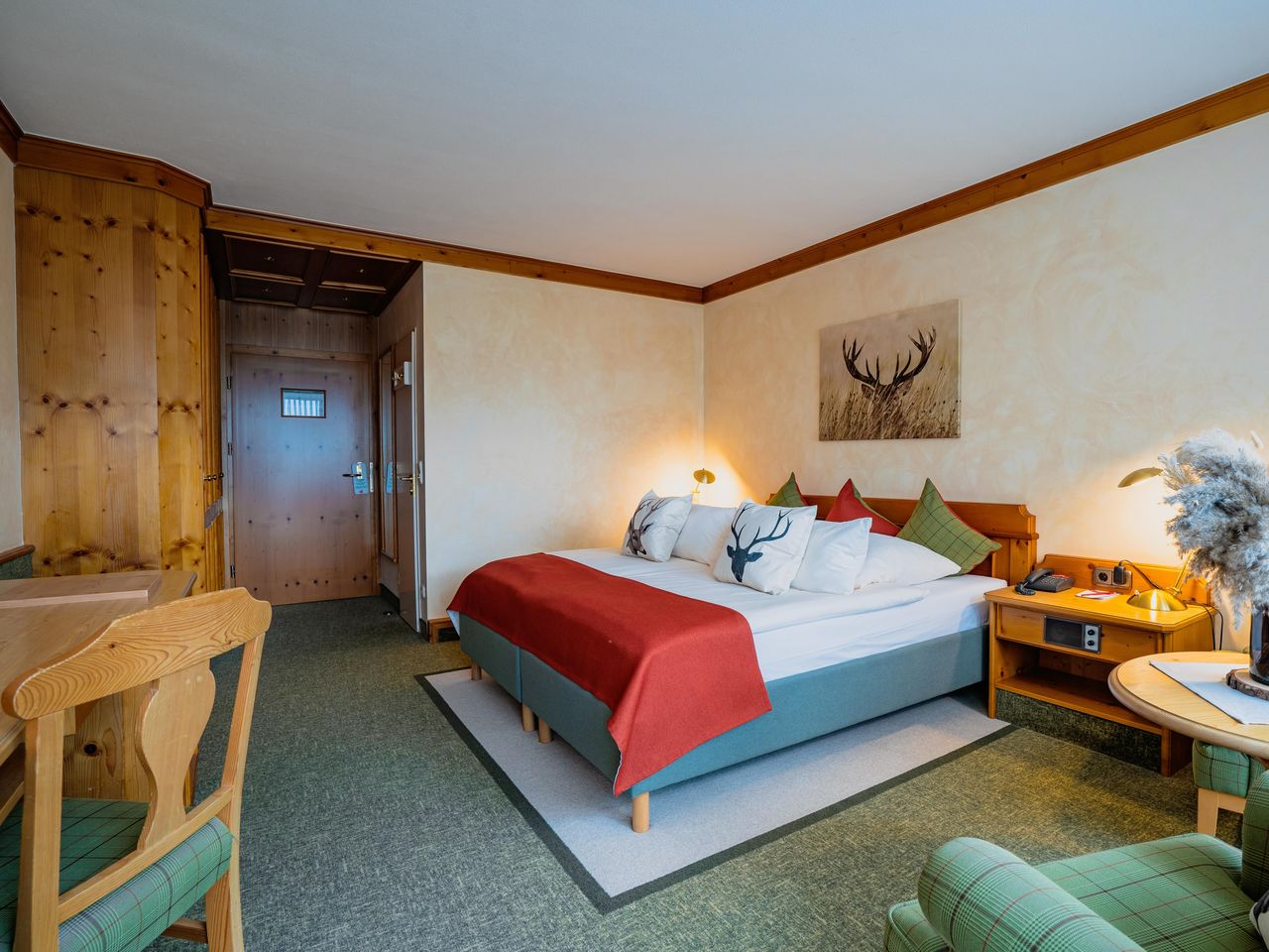 Doppelzimmer Harzlodge mit Waldblick