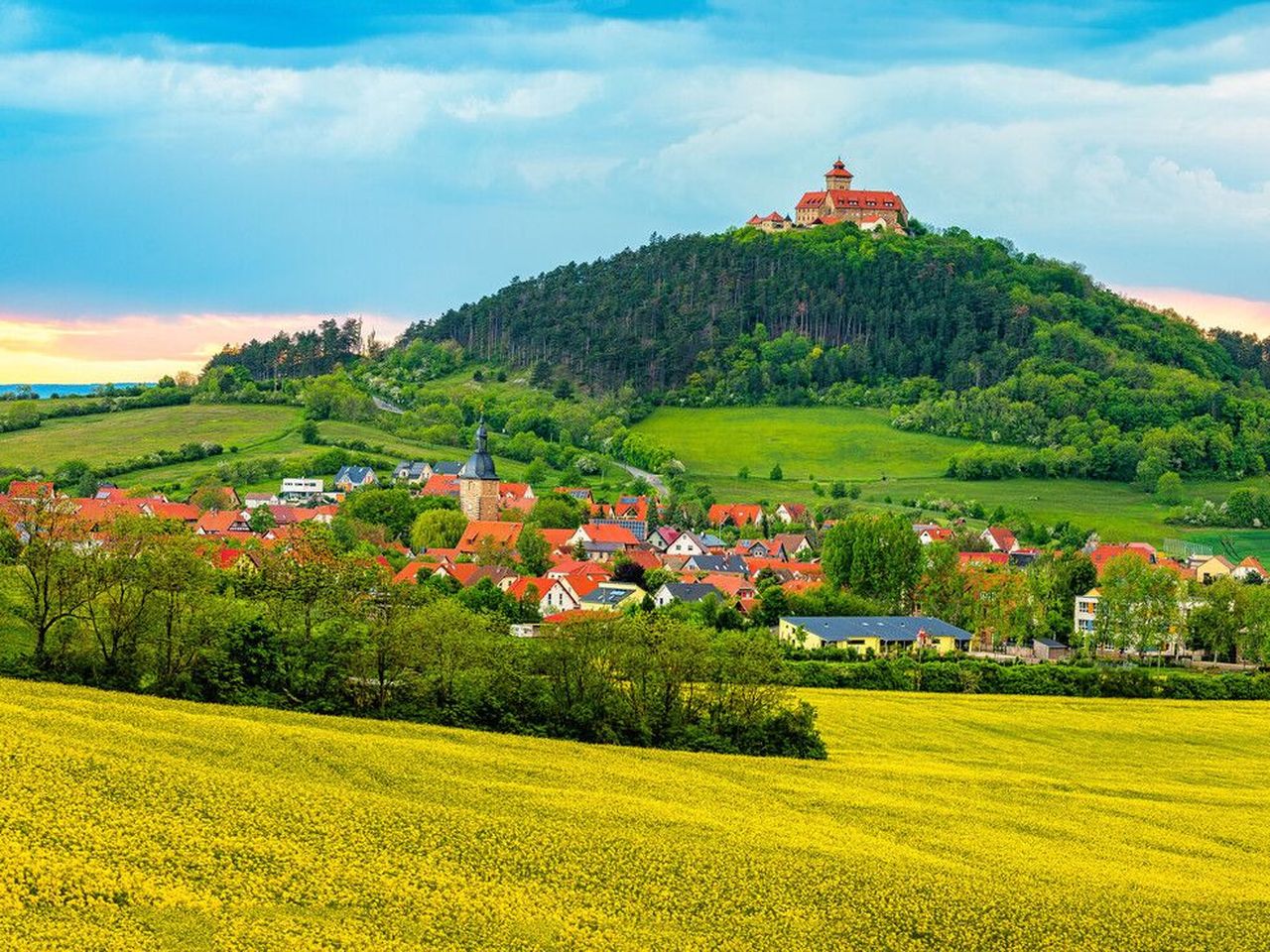 Wandern um die 'Drei Gleichen'