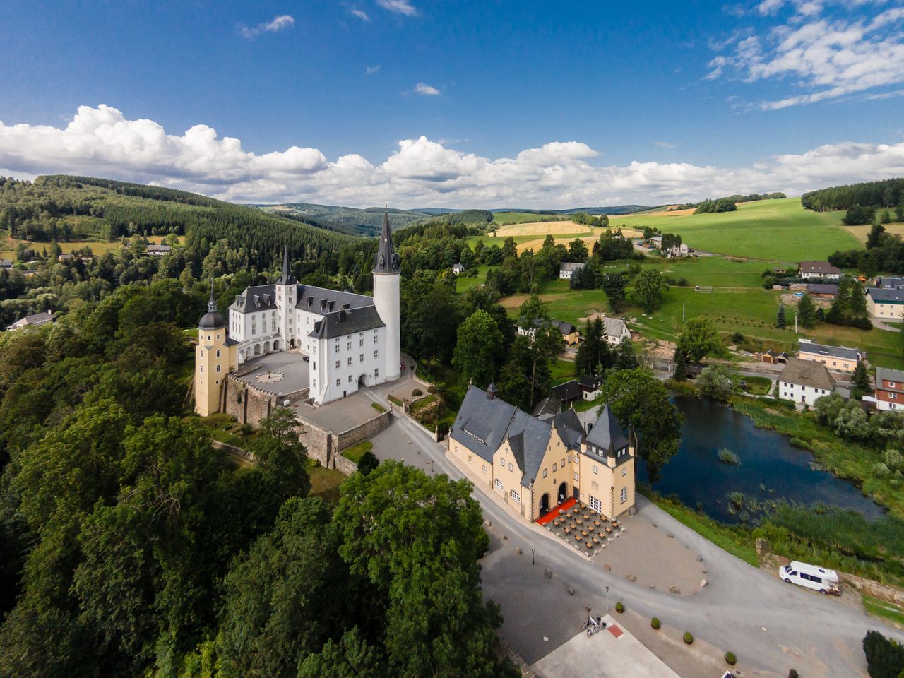 Zeit zu zweit im Schloss