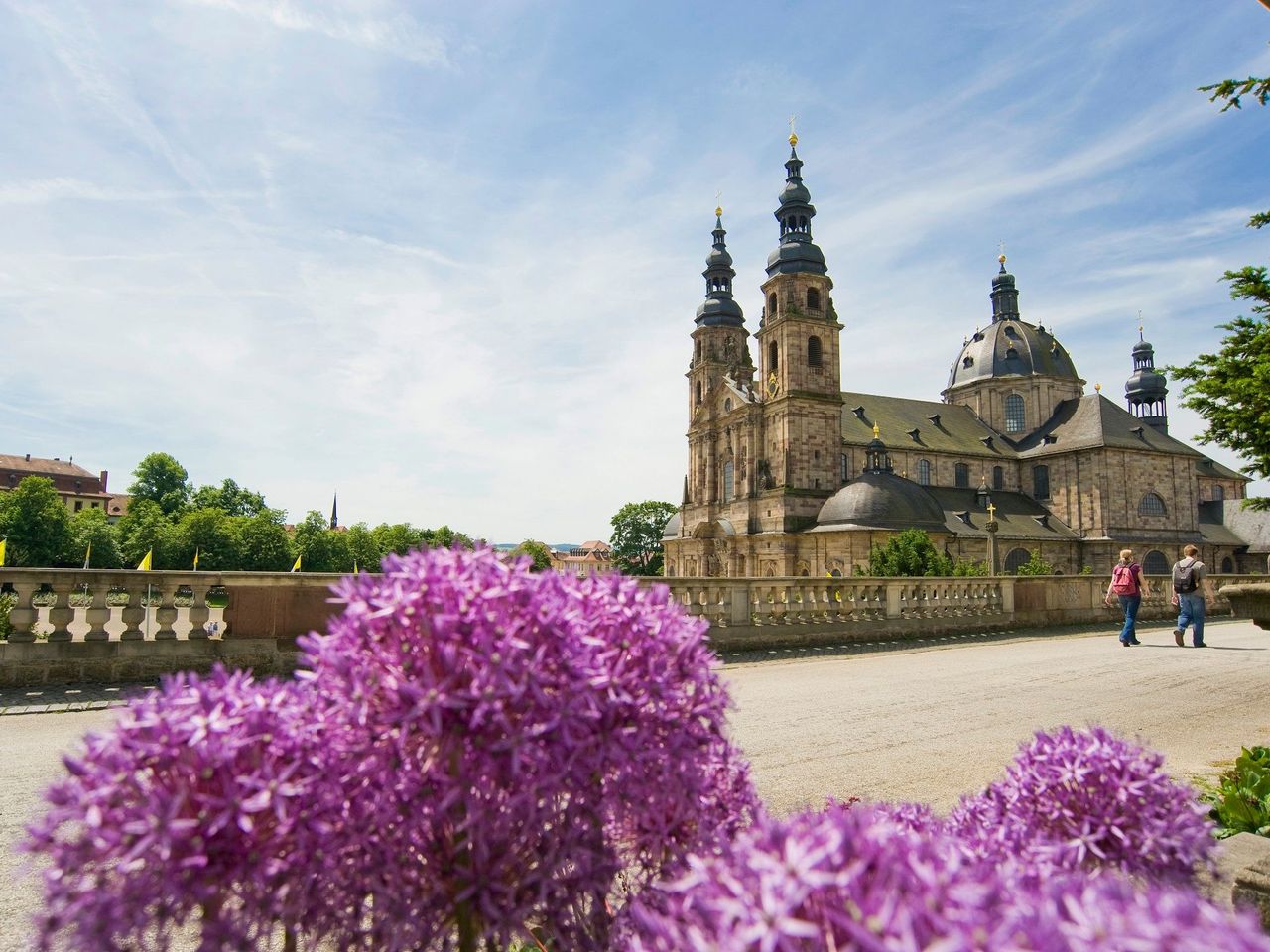 Fulda im Frühling