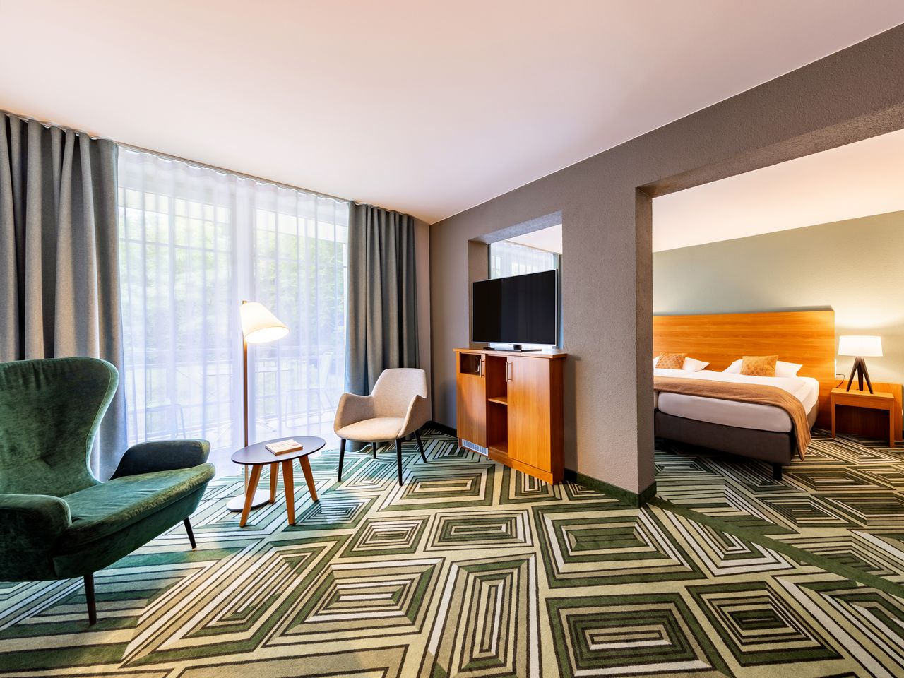 Deluxe Doppelzimmer "Studio Mäxle" mit Balkon