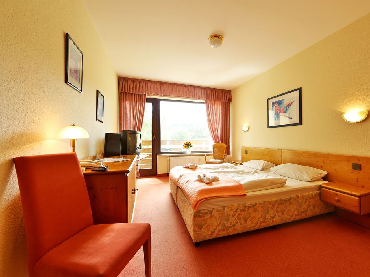Doppelzimmer Abendrot