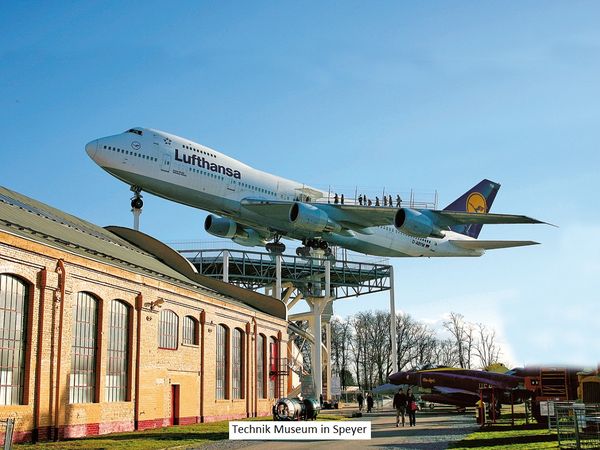 2 Tage für Technikfans mit Technik Museum Speyer in Bad Schönborn Frühstück