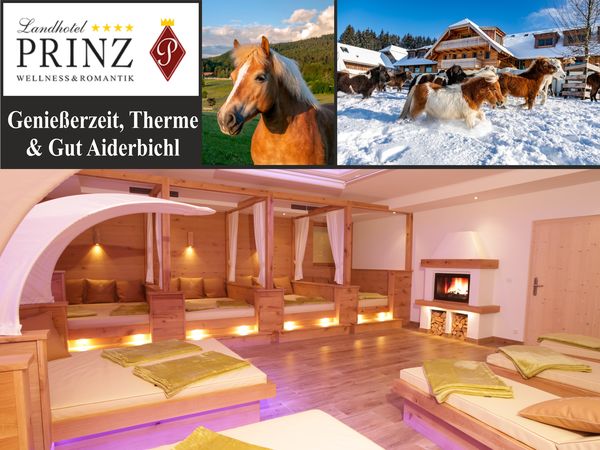 4 Tage Genießerzeit, Therme und Gut Aiderbichl in Anger (Berchtesgadener Land), Bayern inkl. Halbpension