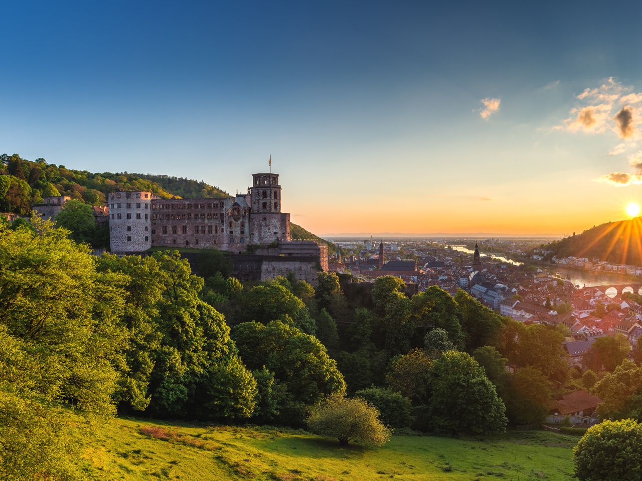 4 in der Universitätsstadt Heidelberg mit Frühstück