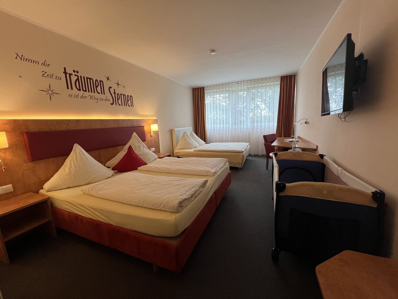 Komfort Zimmer für Single mit Kinder