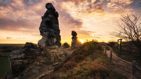 Teufelsmauer im Harz