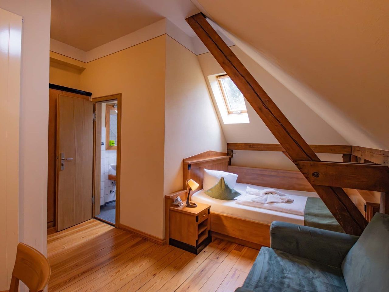 Einzelzimmer Komfort im Kavalierhaus