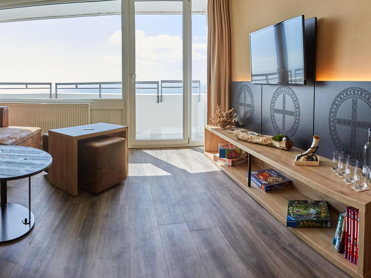 Suite mit Balkon und Meerblick