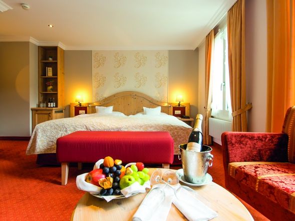 Doppelzimmer SUPERIOR mit Bergblick