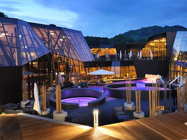 7 Tage - Wellnessauszeit in Slowenien - 4*S Hotel mit Thermenzugang & Sauna inklusive in Podčetrtek Halbpension