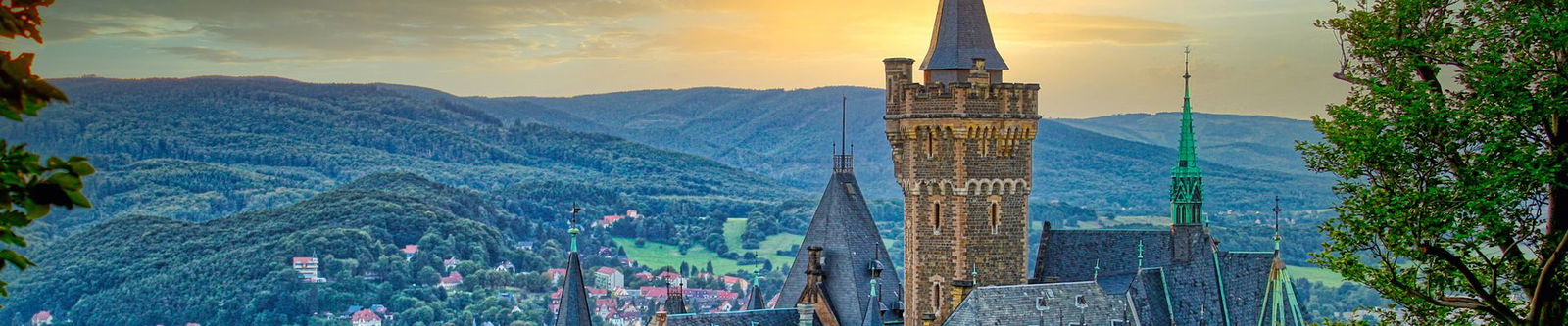 Ausblick über Wernigerode