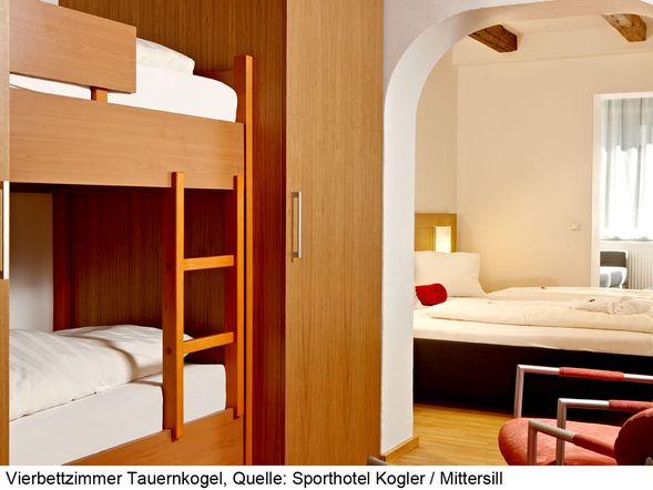 Familienzimmer mit Balkon