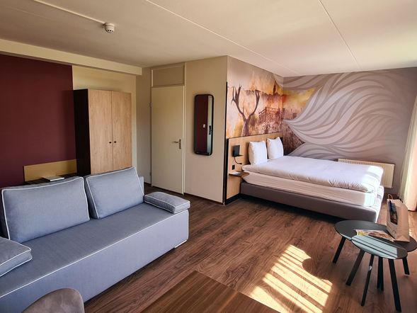 Komfort-Doppelzimmer mit Dünenblick