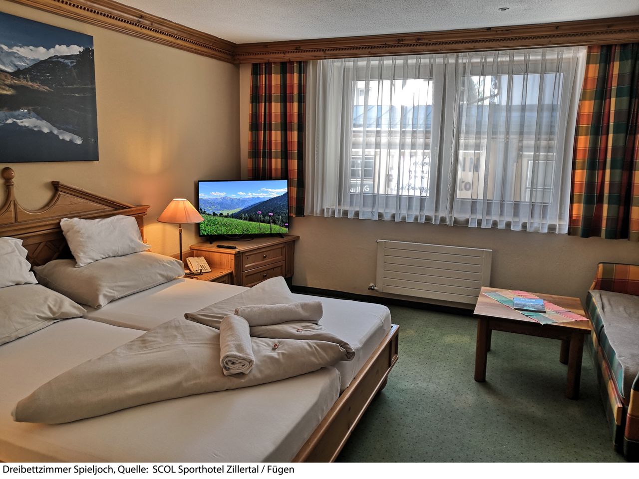 Dreibettzimmer