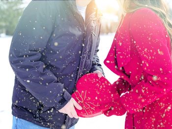 Zum Valentinstag an die Nordsee