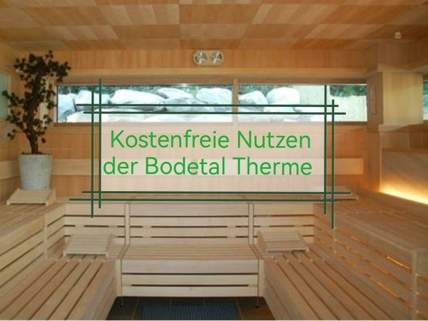 3 Tage Wellness- Thermen Auszeit in Thale im Harz, Sachsen-Anhalt inkl. Frühstück