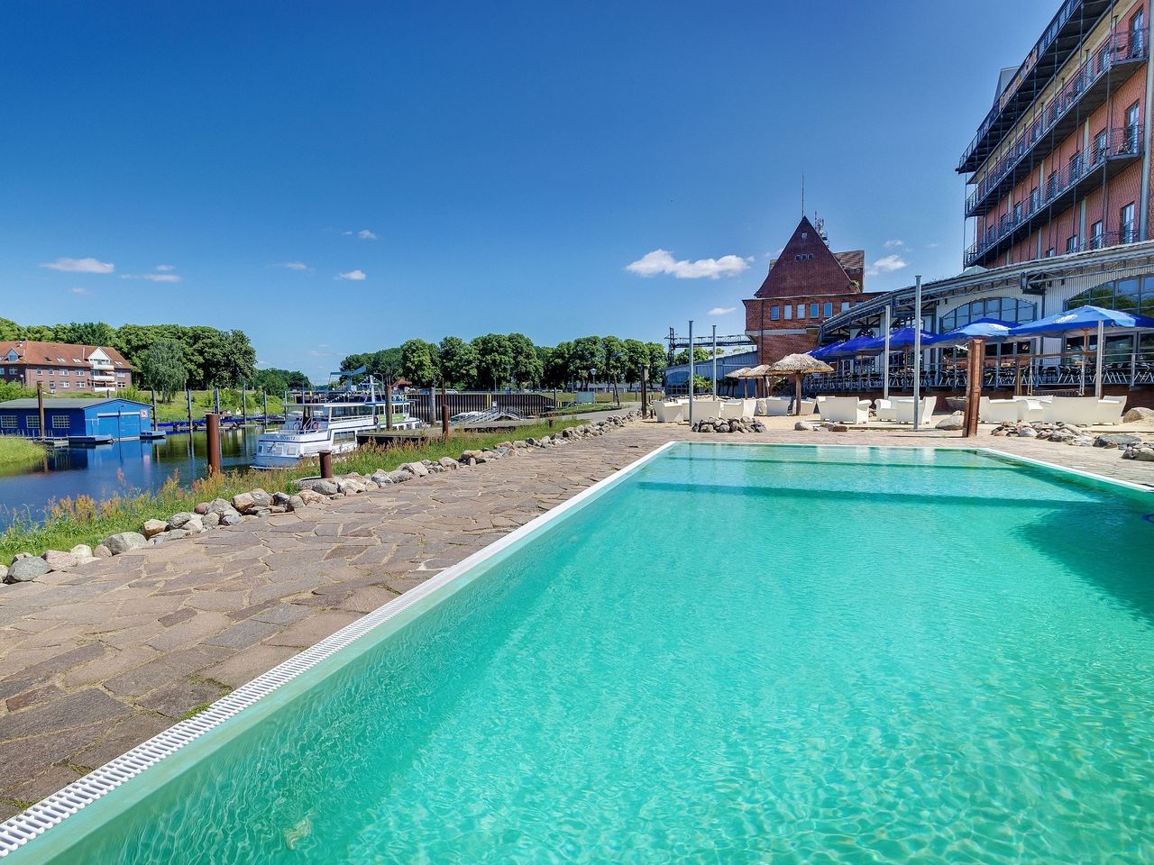 Kleine Auszeit im Hotel Dömitzer Hafen an der Elbe