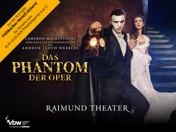 DAS PHANTOM DER OPER mit Ticket und Hotel
