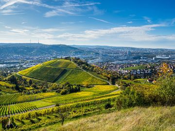 Blick auf Stuttgart und Umgebung