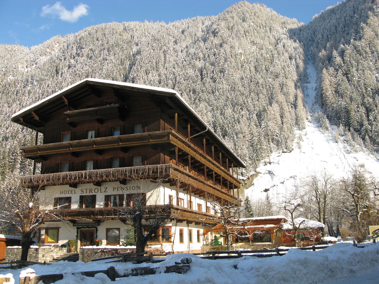 Schneegestöber in Mayrhofen - 7 Nächte