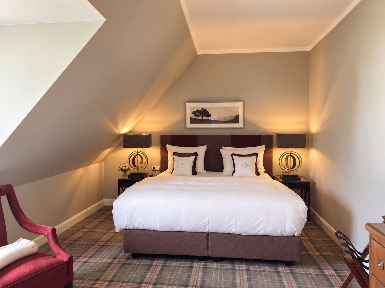Doppelzimmer zum Hof oder Park
