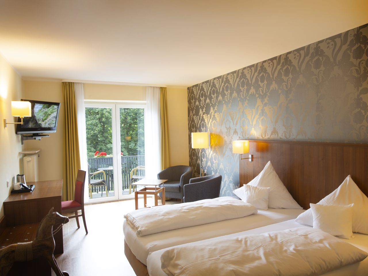 Doppelzimmer Standard (Lahnseite)