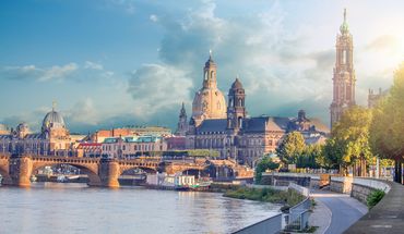Die Elbe in Dresden