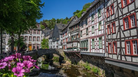 Fachwerkhäuser in Monschau
