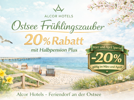 Ostsee-Zauber – 20% Rabatt mit Halbpension Plus