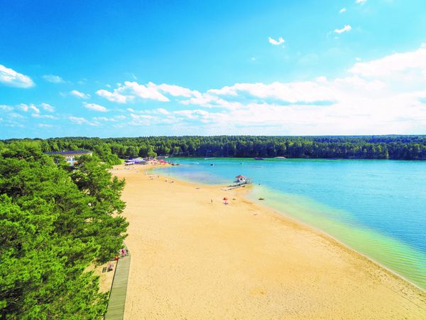 Auszeit mit Hund am Bernsteinsee in Sassenburg, Niedersachsen Frühstück