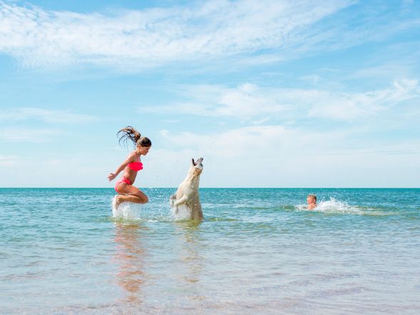 Urlaub mit 4 Pfoten: 3 Tage buddeln an der Boddenküste