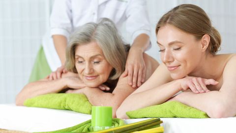 Mutter Tochter Wellness Wochenende