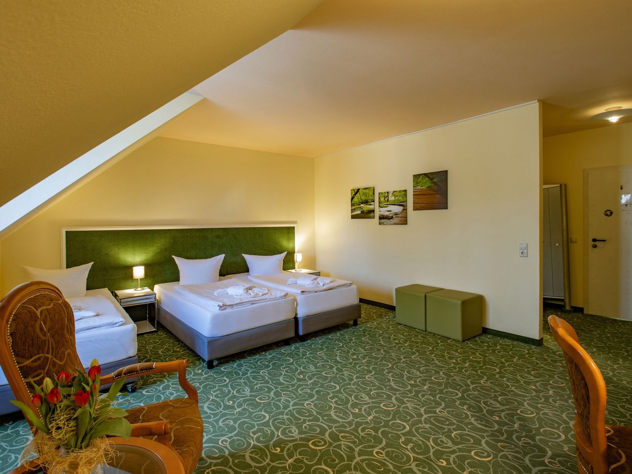 Dreibettzimmer